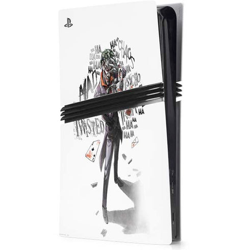 DC Comics The Joker Brilliantly Twisted PS5 Pro Console Skin